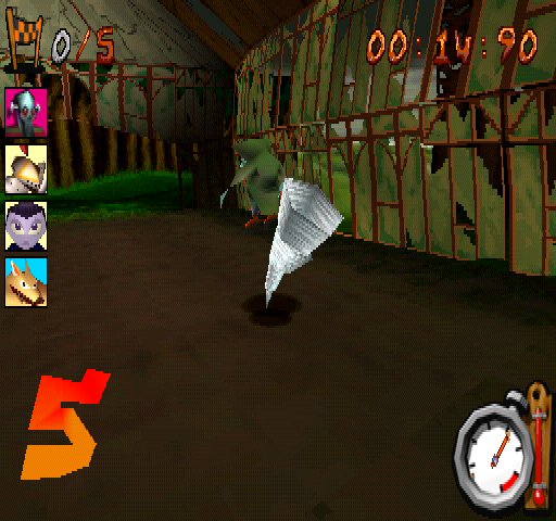 Monster Racer screenshot 5 for Playstation